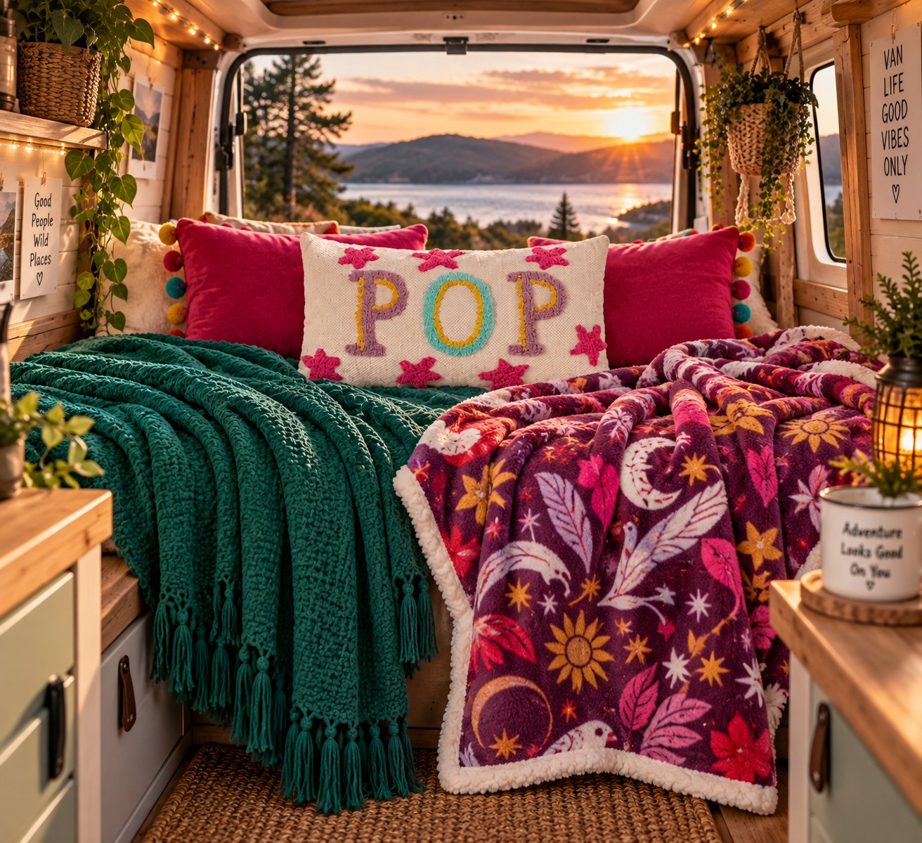 Blankets, Throws & Cushions
